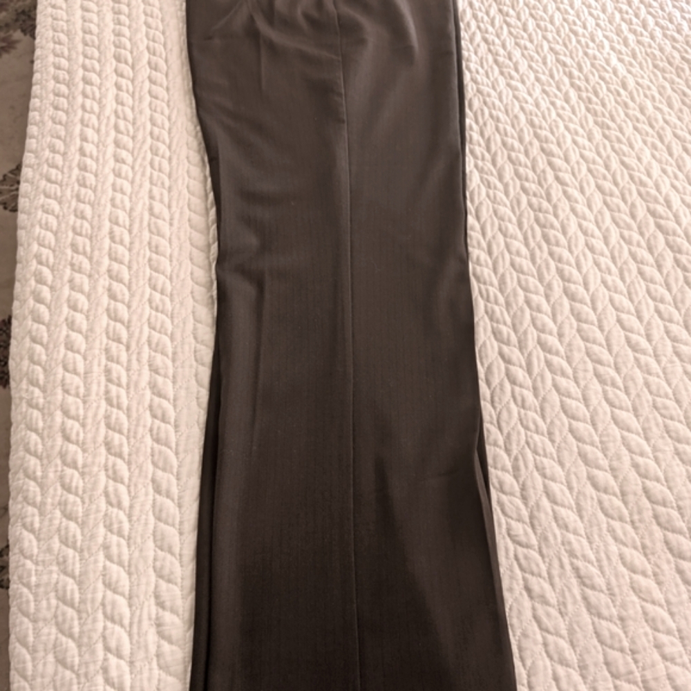 Chico's Dark Brown Herringbone Pants - Picture 3 of 3